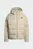 Мужской оливковый пуховик Essentials Climawarm 3-Stripes Puffer Hooded