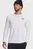 Мужской белый лонгслив UA SPORTSTYLE LEFT CHEST LS