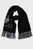 Чоловічий чорний вовняний шарф TONAL ARCHIVE WOVEN SCARF