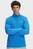 Мужской голубой лонгслив UA LAUNCH 1/4 ZIP