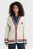 Женский белый кардиган VARSITY