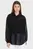 Жіноча чорна блуза GEORGETTE CUT OUT BLOUSE