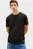 Мужская черная футболка REG WAFFLE