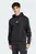 Чоловіче чорне худі Essentials 3-Stripes Fleece