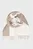 Жіночий бежевий вовняний шарф K SIGNATURE WOVEN SCARF