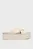 Женские бежевые кожаные слайдеры FLATFORM CROSS MG UC