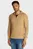 Мужская бежевая кофта REFINED STRUCTURE ZIP MOCK