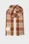 Мужской шерстяной шарф в клетку WOOL HERRINGBONE CHECKED SCARF