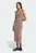 Женское коричневое платье ESSENTIALS RIB TANK MAXI WASHED