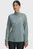 Жіночий бірюзовий лонгслів Tech 1/2 Zip-Twist
