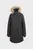 Жіноча чорна пухова парка DANA- FEMALE DLX DOWN JACKET