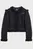 Женский черный твидовый жакет BOUCLE JACKET