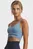 Женский голубой топ Vanish Seamless Low Bra