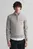 Мужская серая шерстяная кофта SUPERFINE LAMBSWOOL HALF ZIP