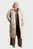 Жіночий бежевий пуховик SEAMLESS MAXI COAT