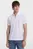 Чоловіче біле поло SLEEK PIQUE SS ZIP POLO