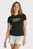 Женская черная футболка TJW SLIM ESSENTIAL LOGO TEE EXT
