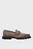 Мужские серые нубуковые лоферы American Classics Bit Loafer