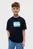 Детская черная футболка TOMMY FLAG GRAFFITI T-SHIRT SS