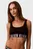 Женский черный бюстгальтер UNLINED BRALETTE