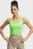 Женский салатовый топ Pjt Rck Fitted Bra Tank