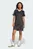 Женское черное платье Adicolor Football Jacquard V-Neck