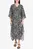 Женское платье с узором ZEBRA CAFTAN DRESS
