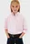 Детская розовая рубашка POPLIN