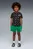 Детский набор одежды с узором (футболка, шорты) Super PUMA Printed Tee and Shorts Set Kids