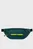 Темно-зеленая поясная сумка ECODIVER DARK TEAL/LIME