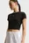 Женская черная футболка W NSW NK CHLL KNT CRP
