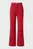 Женские бордовые брюки STRUCTURE TWILL WIDE LEG