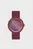Жіночий бордовий годинник O clock