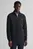 Чоловіча темно-сіра кофта COTTON TEXTURE HALFZIP