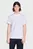 Мужская белая футболка в полоску