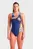 Жіночий темно-синій купальник DREAMHLINE SWIMSUIT V BACK