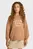 Детский бежевый свитшот HANDW LOGO EMBR CN SWEATSHIRT
