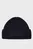 Чоловіча темно-синя шапка RIBBED BEANIE