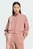 Жіноча пудрова спортивна кофта Off Placed 3-Stripes Zip Up
