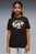 Дитяча чорна футболка Graphic Kitty Sticker Tee Youth