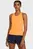 Жіноча помаранчева майка UA Launch Singlet