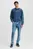 Чоловічі блакитні джинси tapered denim