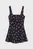 Женский черный сарафан с узором