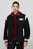Чоловічий чорний бомбер TJM CORD WOOL MIX LETTERMAN