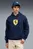Мужское темно-синее худи Scuderia Ferrari Sportswear Shield Hoodie Men