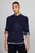 Мужской темно-синий джемпер MONOGRAM CREW NECK