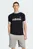 Чоловіча чорна футболка 3-STRIPES SLIM RINGER