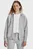 Женское светло-серое худи UA Rival Fleece FZ Hoodie