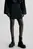 Жіноча чорна спідниця BACK ZIP KNITTED SKIRT