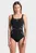 Женский черный купальник SWIMSUIT MILENA WING BACK C CU